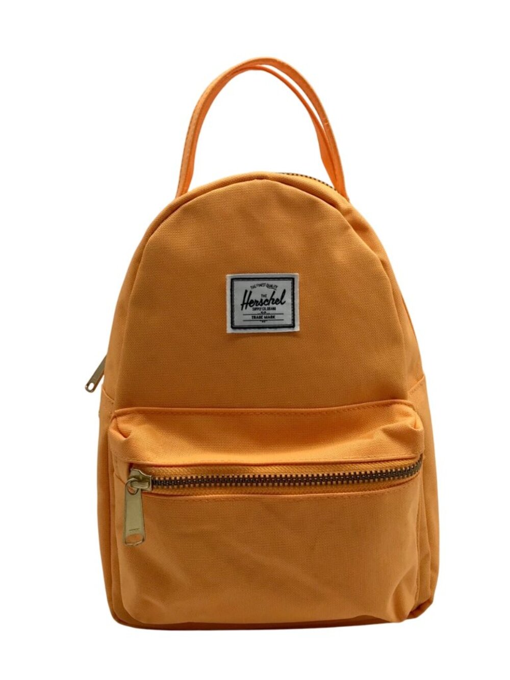Herschel Orange Fabric Mini Nova Backpack